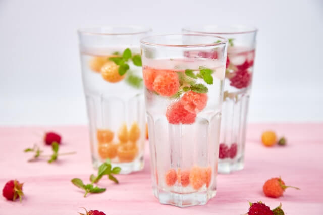 Raspberry-Orange-Water